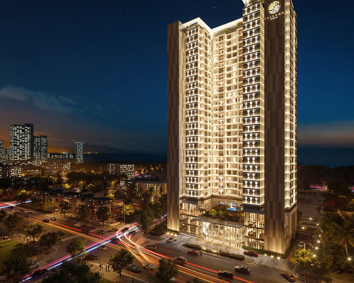 Căn hộ 3PN Penthouse The Sang - View biển 180 độ